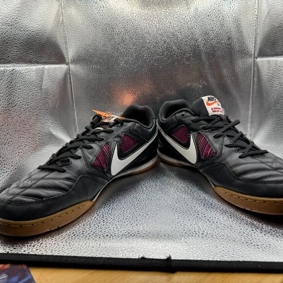 Size 14 Nike SB Gato QS Supreme Black Mens Low Top Trainer Shoes AR9821-001‎ main image 8